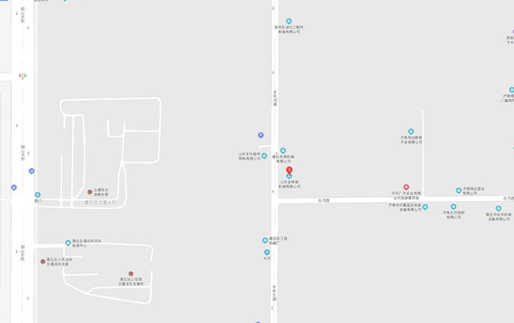 山東金格瑞顆粒機廠(chǎng)家地圖